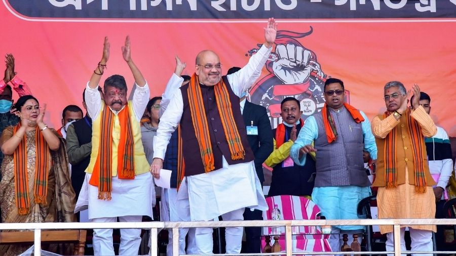 Amit Shah | Shah welcomes Adhikari, others into BJP; says many more ...