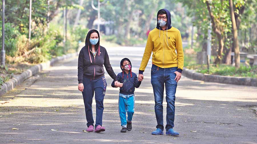 North winds bring down Celsius in Calcutta -  Met office has predicted a cold spell over the next four-five days