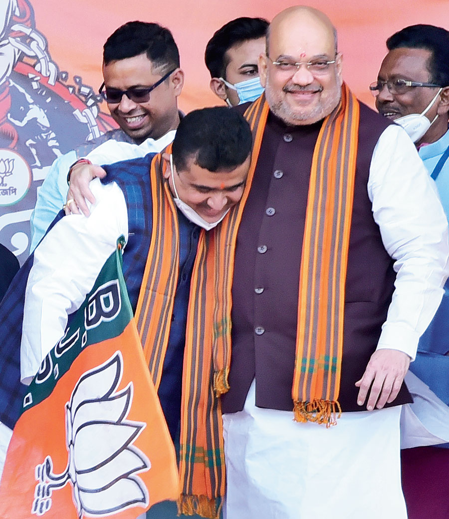 Nisith Pramanik - Amit Shah trip puts Suvendu Adhikari on top of BJP  pecking order - Telegraph India