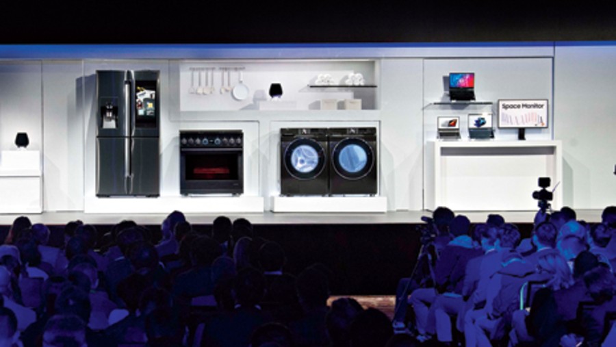 Samsung as a brand covers a wide range of products, as seen in this file picture of its CES in Las Vegas 2019