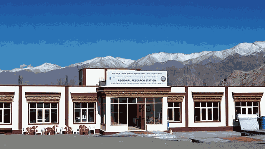 The Regional Research Station of ICAR-Central Arid Zone Research  Institute at Leh