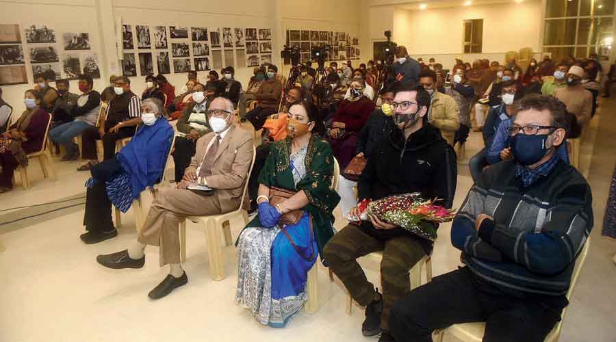 A section of the audience on Saturday evening