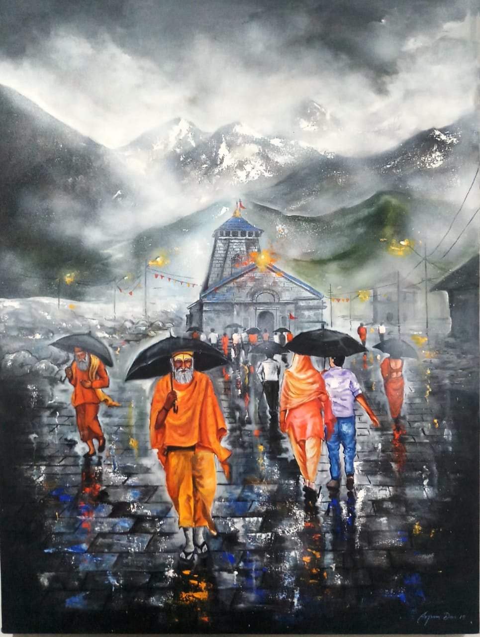 The Kedarnath shrine