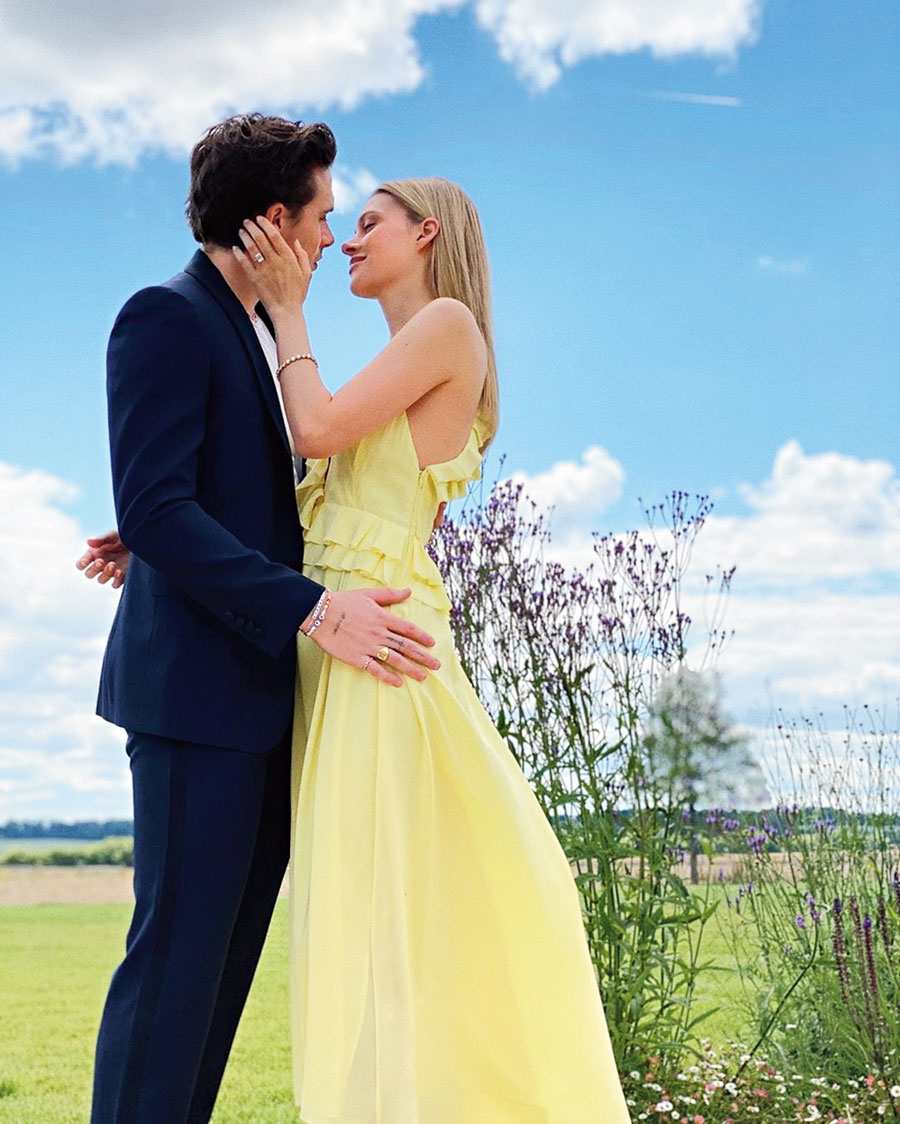 David and Victoria Beckham’s eldest son, photographer Brooklyn, has announced his engagement to Bates Motel actress Nicola Peltz. The 21-year-old Brooklyn shared a picture with his 25-year-old fiancée wearing the ring on Saturday. Nicola too shared the picture and thanked Brooklyn’s sister Harper Seven for clicking it. The Sun reported that the ring “looks to be priced at $150,000-$200,000”.