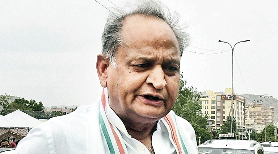 Rajasthan chief minister Ashok Gehlot