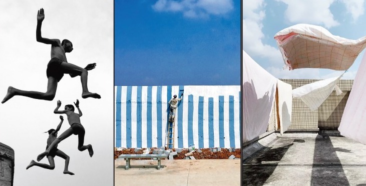 (Left to right) Shot using the iPhone by Dimpy Bhalotia, Artyom Baryshau and Geli Zhao.