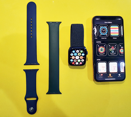 The Apple Watch Series 6 is the most versatile smartwatch in the market and can be considered more of a wellness device. Equally innovative is Apple’s new Solo Loop watch band.