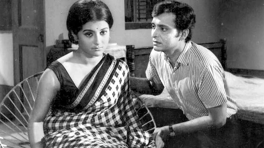  With Aparna Sen in Khuje Berai