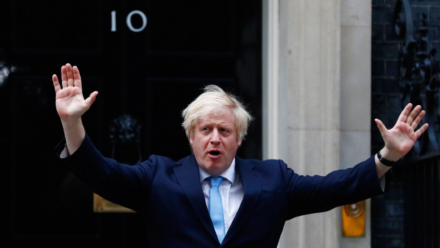 British Prime Minister Boris Johnson 