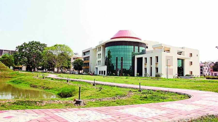 The administrative building of IISER-K in Kalyani