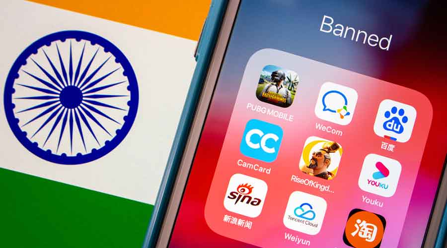 China denounces India's security risk ruse to ban apps- The MEITY had banned 43 mobile apps