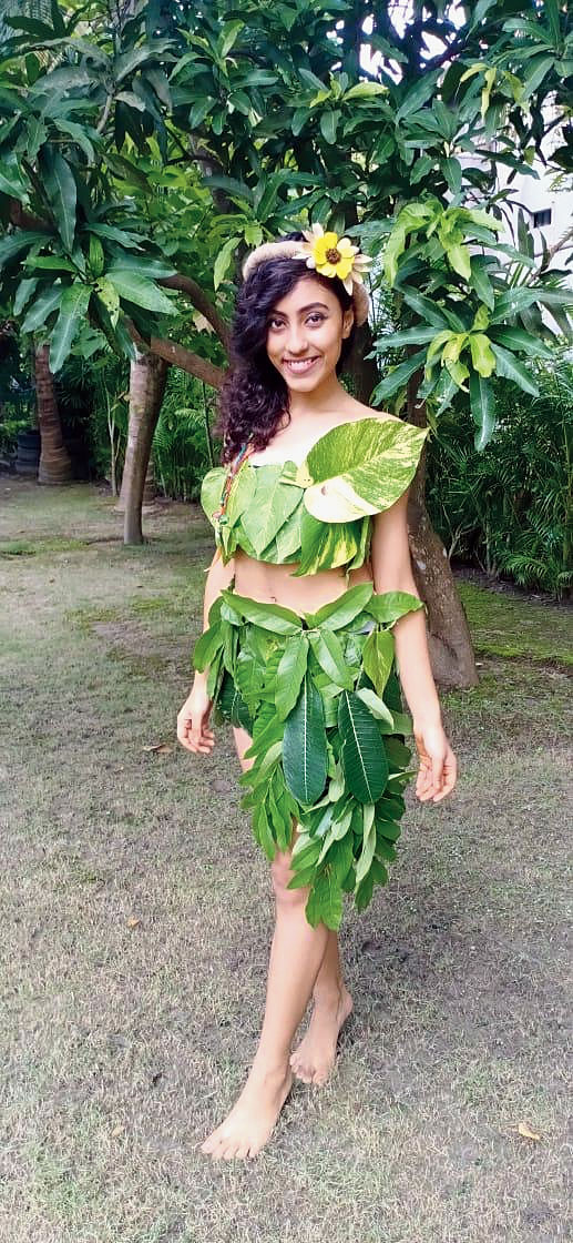 Mother Nature Eco Leaf Dress