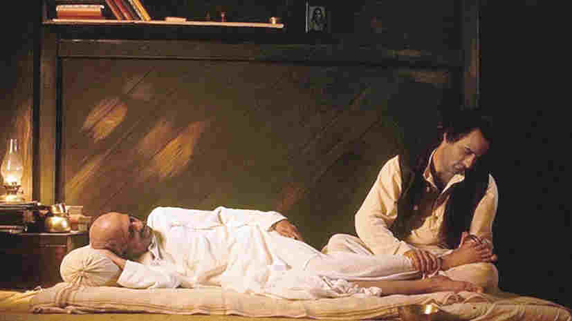 A still from the film, Gandhi, My Father 