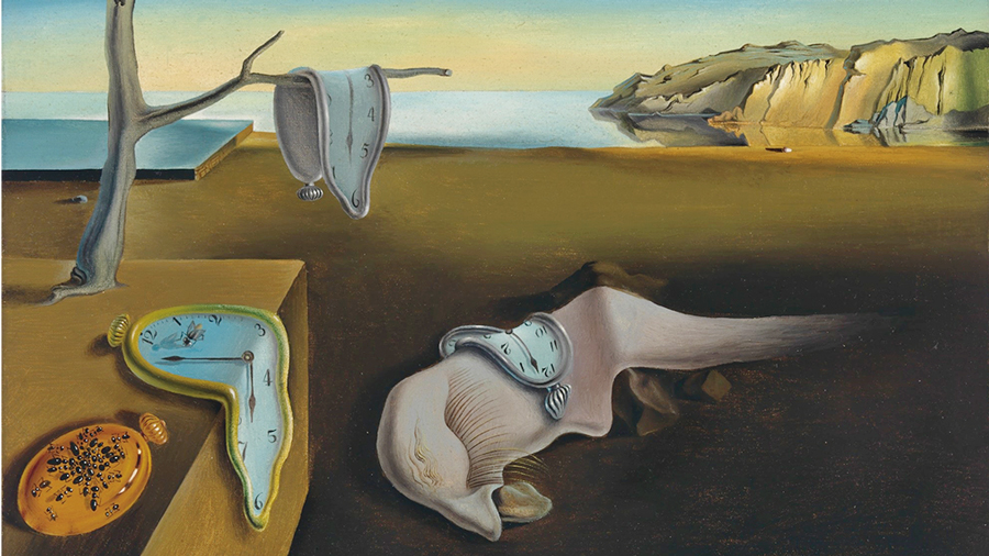 The Persistence of Memory (1931) by Salvador Dalí.