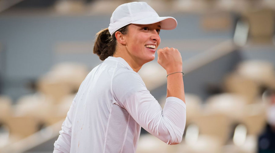 Tennis Iga Swiatek volleys for pay parity - Telegraph India
