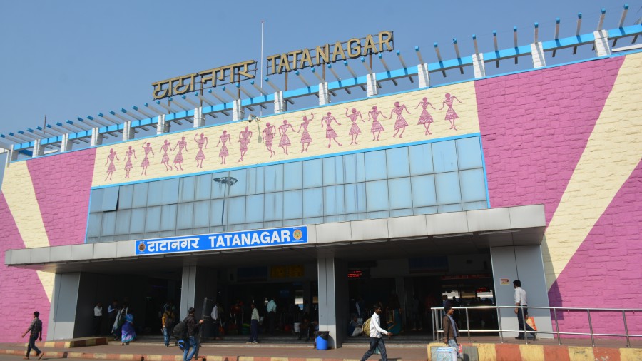 Tatanagar railway station.