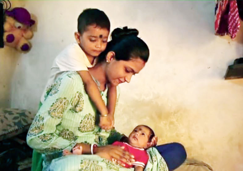 A still from the music video