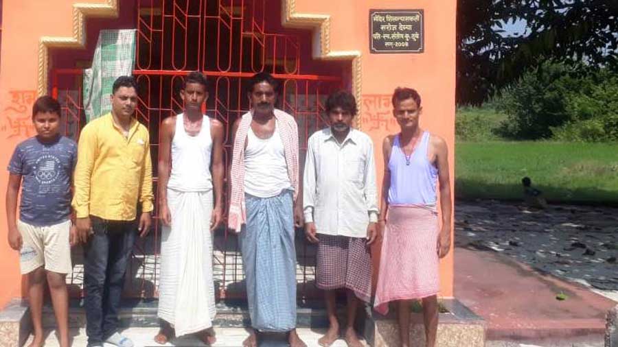 The Durga temple in Bokaro. 