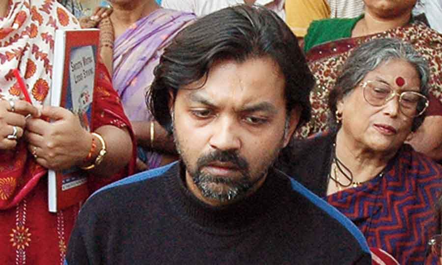 Srijit on the sets of Autograph