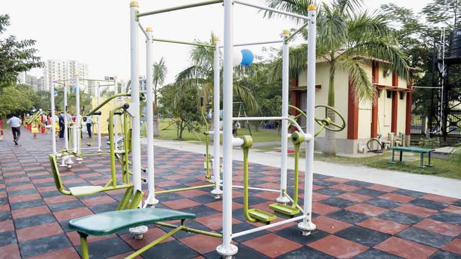 New Town  Open-air gym for New Town - Telegraph India