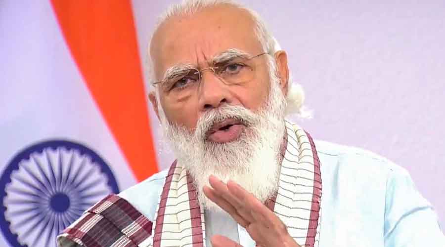 Prime Minister Narendra Modi addresses the nation on Tuesday