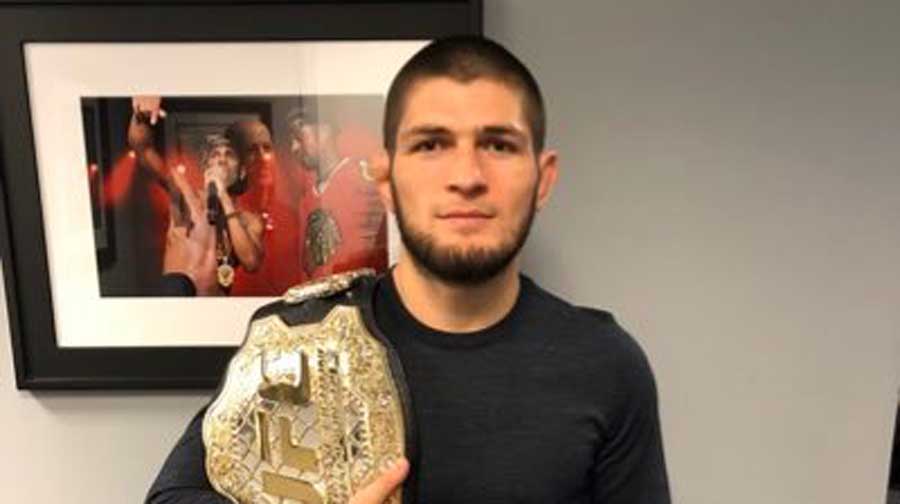 Unbeaten The Eagle Calls Time Khabib Nurmagomedov S Training Included Grappling With A Bear Telegraph India