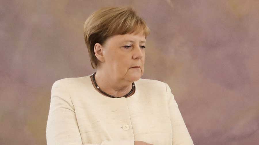 German Chancellor Angela Merkel