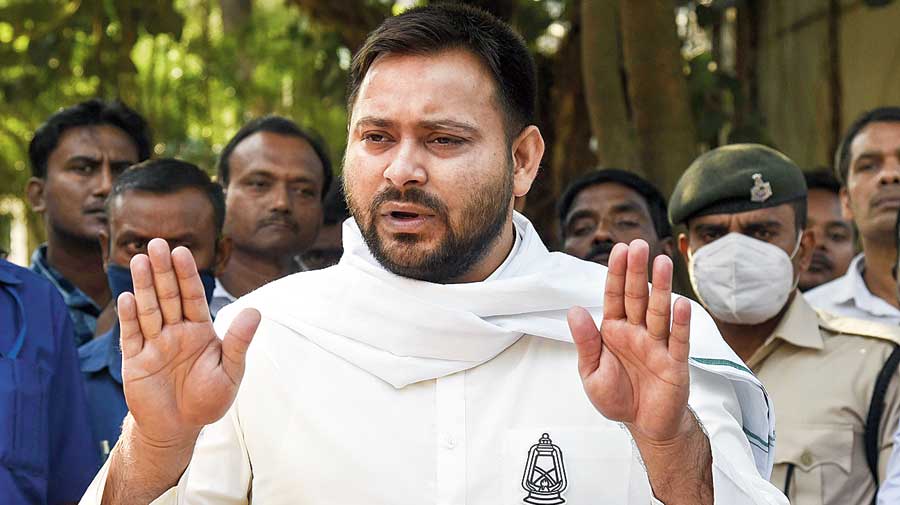 Lalu Prasad Yadav - Win or lose, Tejashwi Yadav makes a mark in Bihar -  Telegraph India