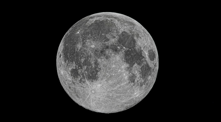 Second full moon of this month, or blue moon on Saturday