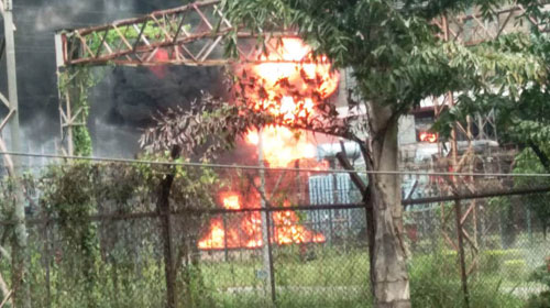 The fire at the Bokaro Power Supply Company Private Limited