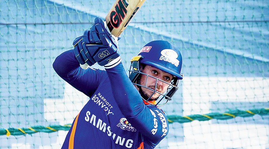 South Africa batsmen Quinton De Kock for Mumbai Indians