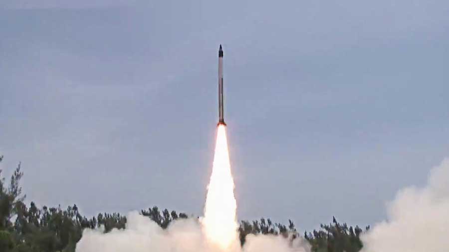 The hypersonic cruise vehicle launched on a proven rocket at 11.03am from Wheeler island off the Odisha coast flew along an intended flight path over the Bay of Bengal at 2km per second for 20 seconds.