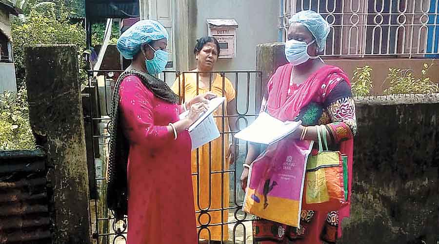 The CMC has deployed 2,880 workers to collect data from residents
