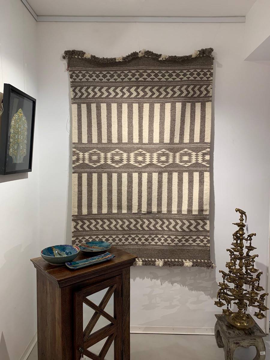 Nomadic carpet displayed at CIMA