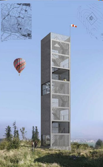 Image of the proposed watch tower.