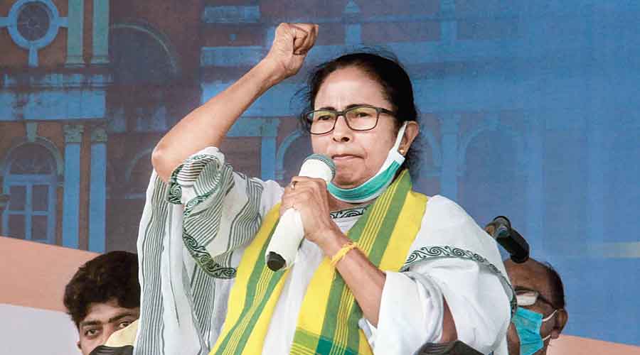    Mamata refutes Modi’s claim, says only contesting from Nandigram