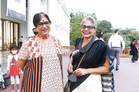 Director Sudeshna Roy with Toopsi Ray
