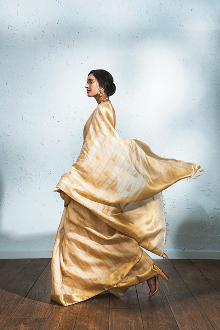 Linen Kanjeevaram