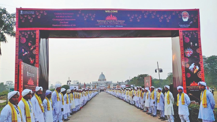    The king’s men, the king’s promises: Identity politics of the heartland kind has arrived in Bengal this election season