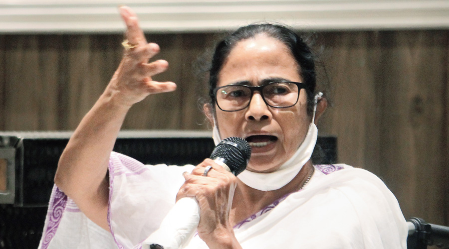    Answer bullet with vote, says Mamata Banerjee- Election Commission banned political visits to Cooch Behar for 72 hours.