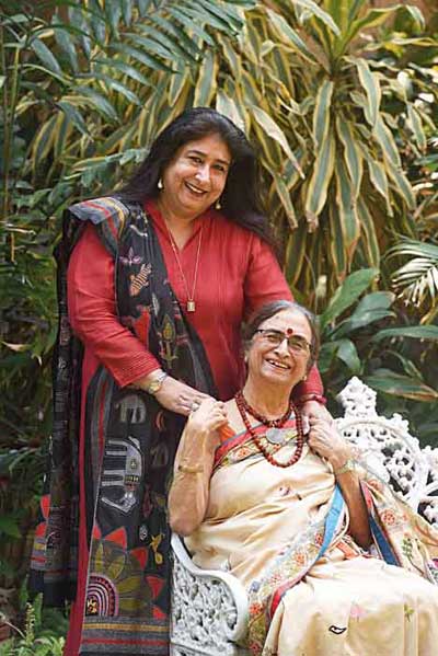 Malika Varma with Malika’s Kantha Collection matriarch and mother Shamlu Dudeja. What’s Shamlu’s top tip for Malika? “As Malika comes back and takes over the reigns of MKC, my blessings are with her to continue empowering our artisans and taking kantha to greater heights and larger markets. The launch of MKC Men is a fabulous step to achieve this!” she said. Check out MKC Men at 4/1 Alipore Park Road or on www.malikakantha.com