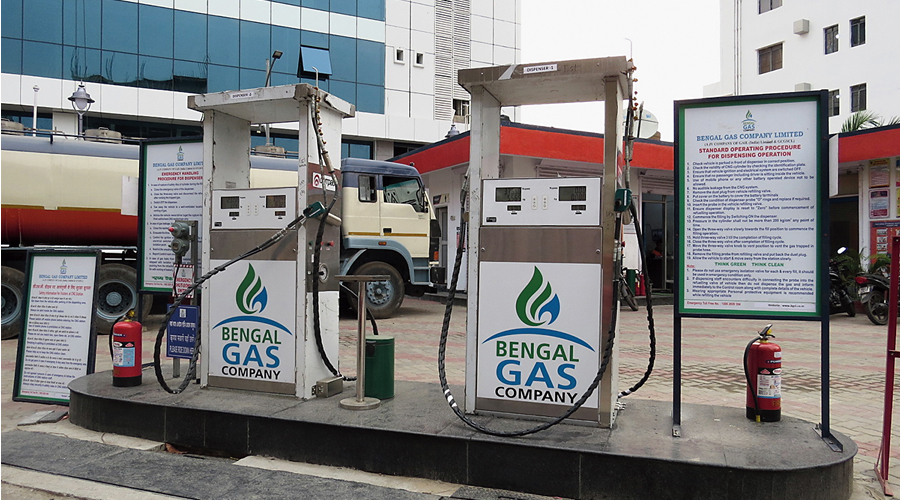 City’s second CNG station opens in New Town Telegraph India