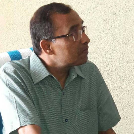 District Superintendent of Education Jitendra Kumar Sinha.