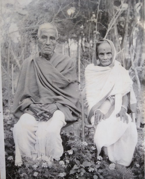 Satyaranjan Bisharad, Rabindranath's youngest uncle, settled down in Majuli in Assam with wife Arunprabha Devi