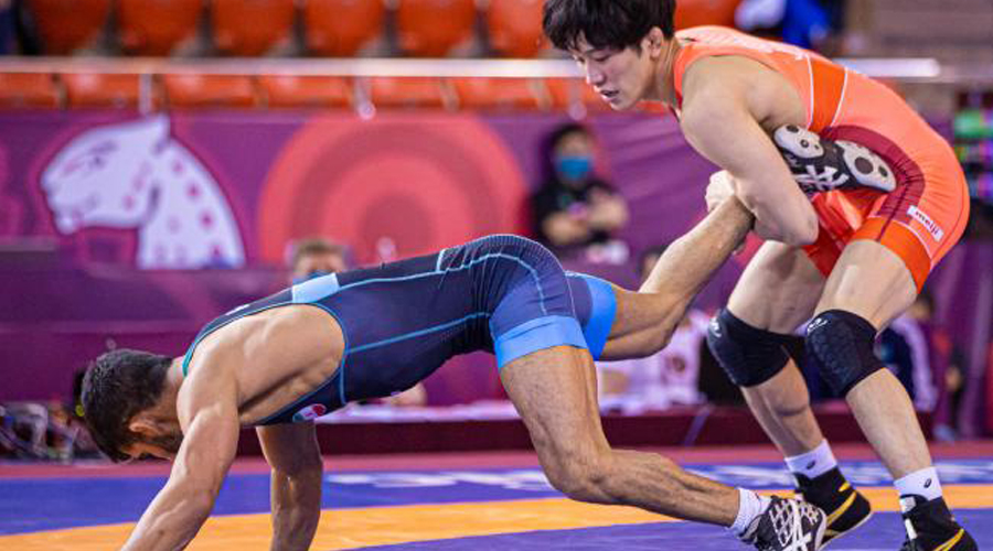 Asian Wrestling Championship Asian Wrestling Championship Ravi Kumar