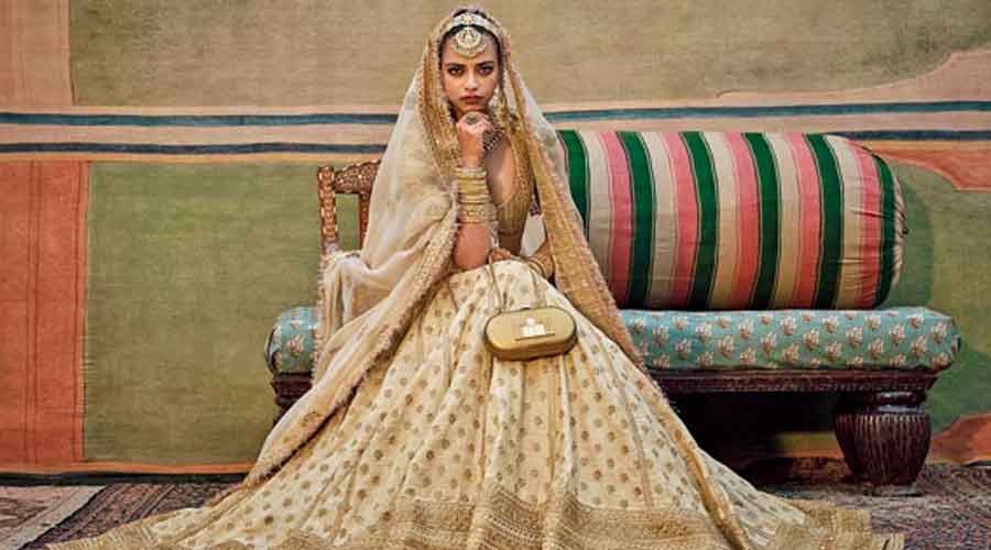 Priyadarshini Chatterjee in Sabyasachi Mukherjee