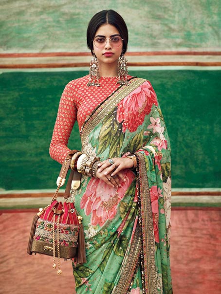 Priyadarshini Chatterjee in Sabyasachi Mukherjee