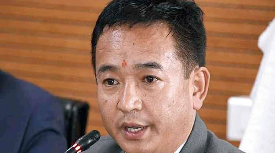 Sikkim chief minister P.S. Tamang.