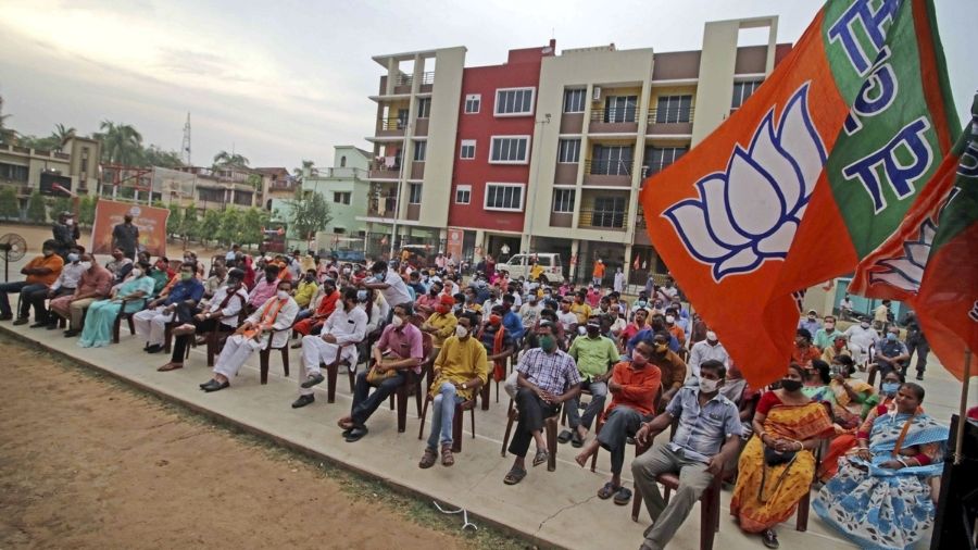    Bengal yearns for peace, Modi says at virtual rally as he winds up campaign