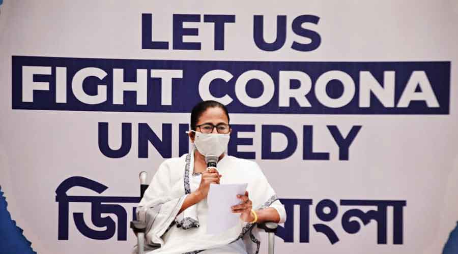    Centre reroutes state’s oxygen cylinders, Mamata- asks why funds for free and universal immunisation could not be spared by the Union government